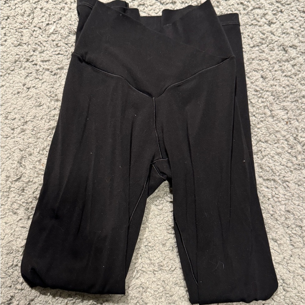 Aerie Crossover Black Leggings